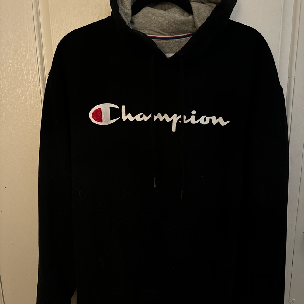 Champion Black Hoodie